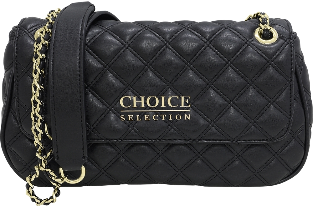 Bolsa Choice K226/401 Black/Gold - Feminina