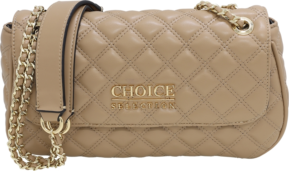 Bolsa Choice KL003 Brown/Gold - Feminina